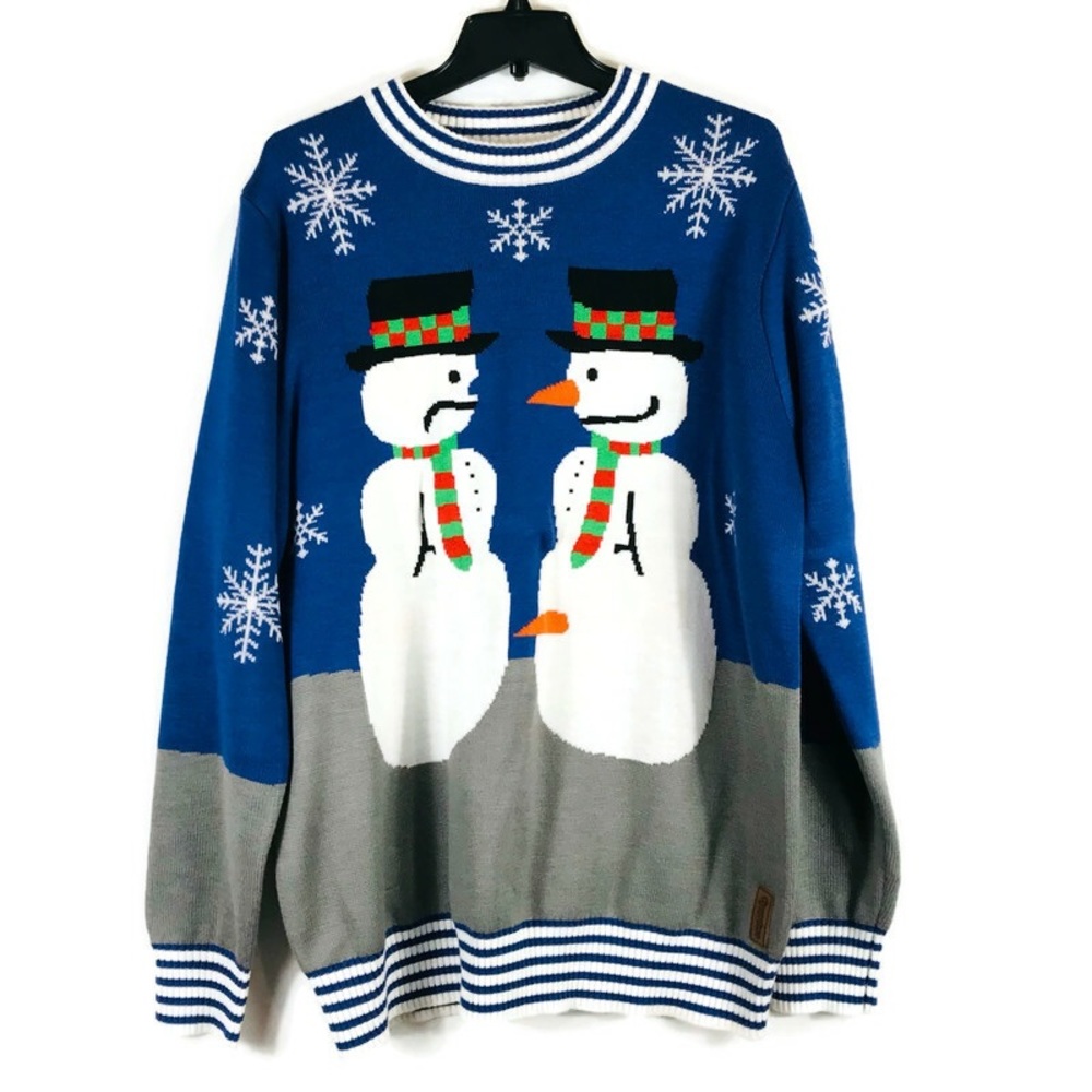 Tipsy Elves Sweater Stolen Nose Mens size XXL Holiday Winter